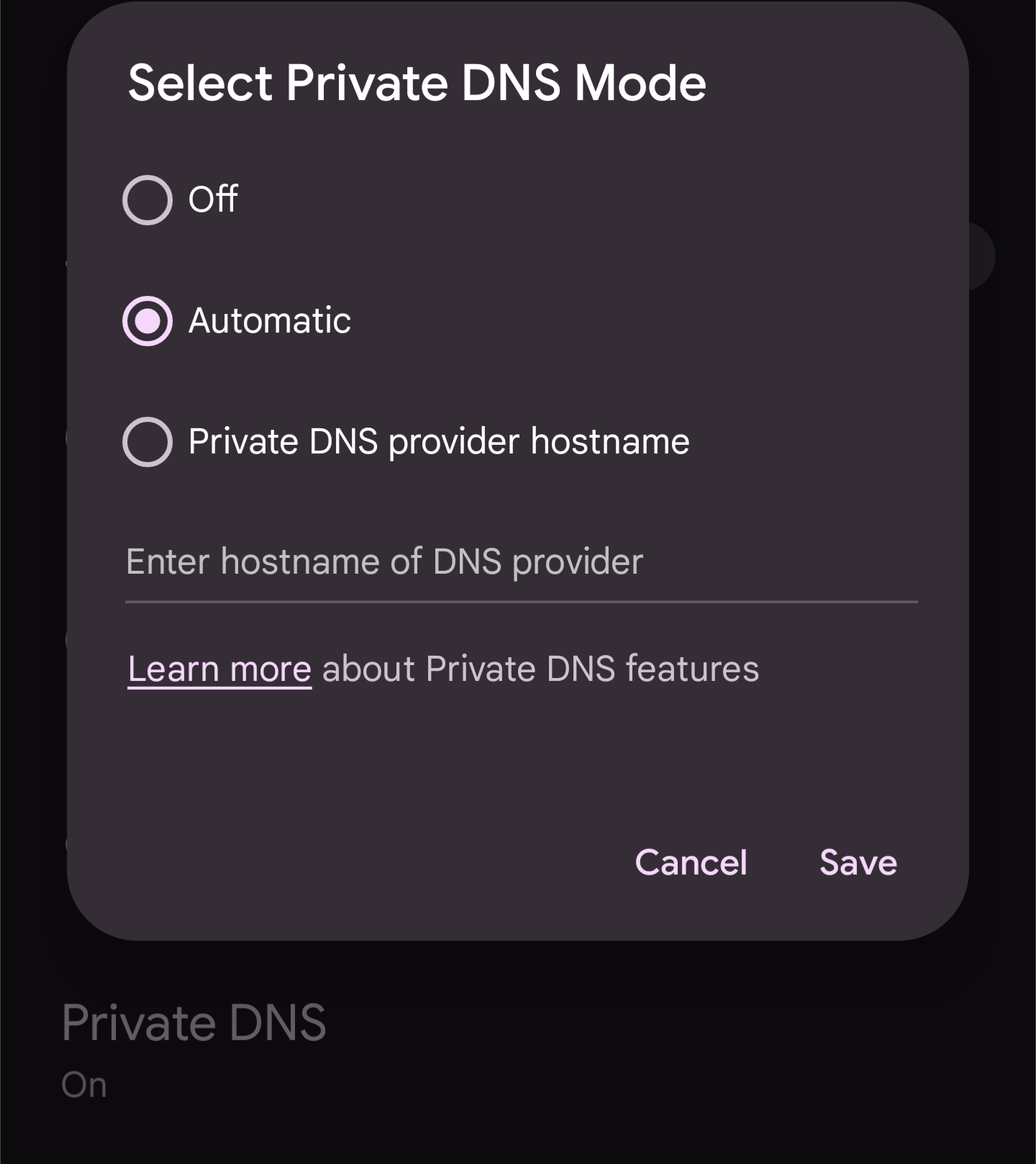 Opportunistic Private Dns Android 2023-02-04